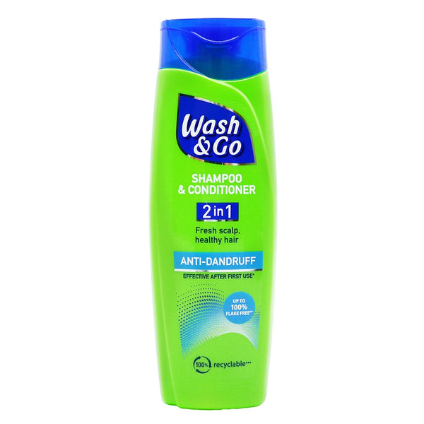 Wash & Go 2in1 Anti-Dandruff Shampoo & Conditioner | 200ml