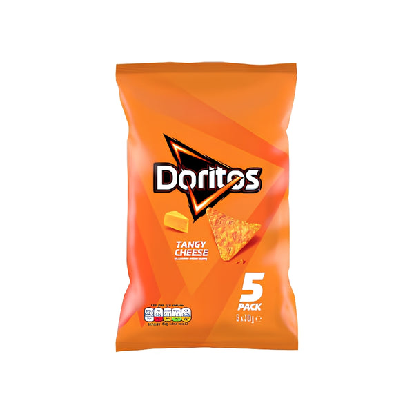 Doritos Tangy Cheese Flavoured Tortilla Chips - Pack of 5, 150g