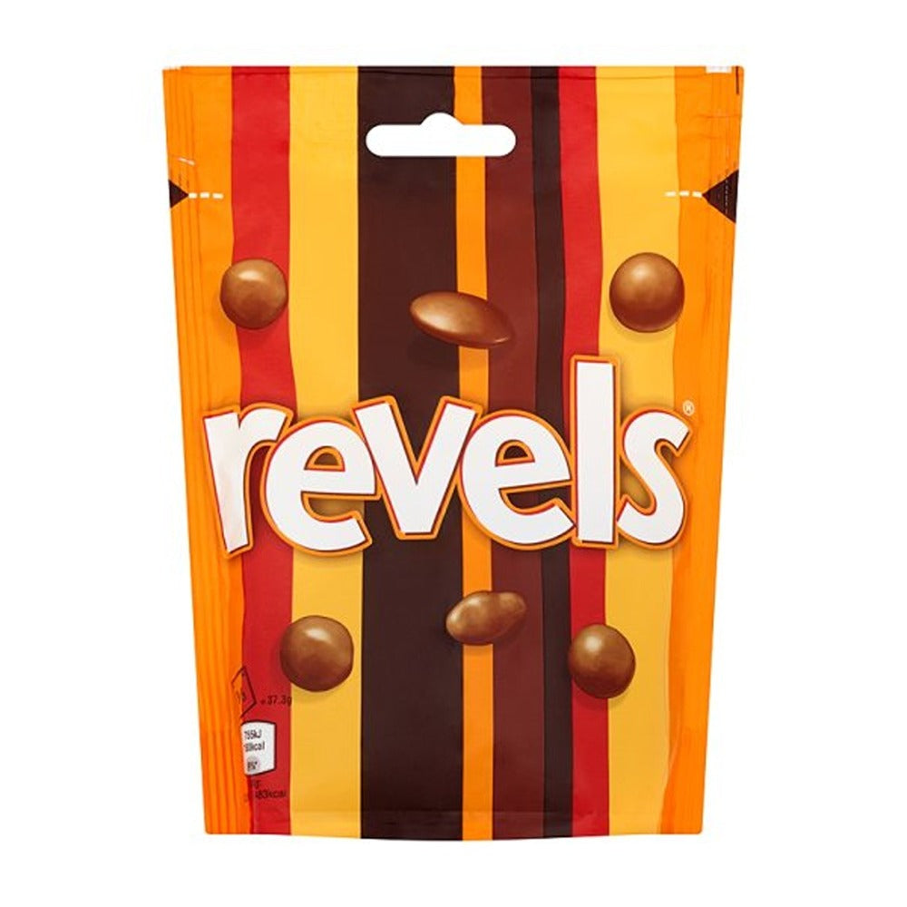Revels Assorted Milk Chocolate Treats Pouch - 101g, Mixed Centres