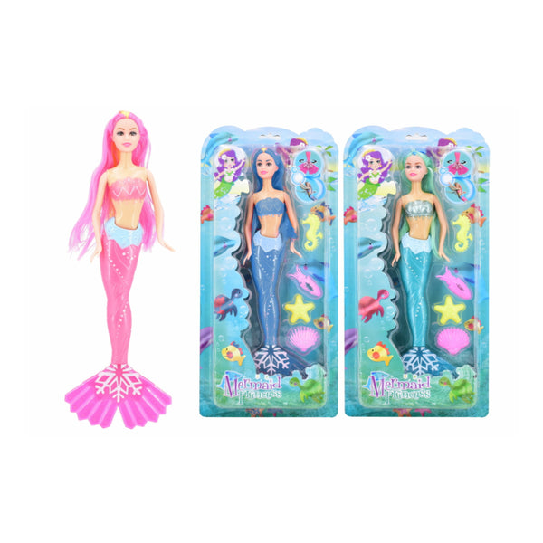 Mermaid Princess Fashion Doll - 35cm, Assorted Designs and Colours