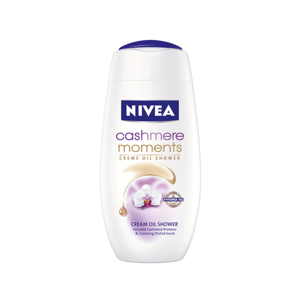 Nivea Cashmere Moments Shower Gel | Orchid Scent, Cream Oil, Hydra IQ