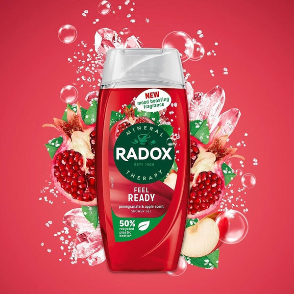 Radox Shower Gel - Pomegranate & Apple - 225ml