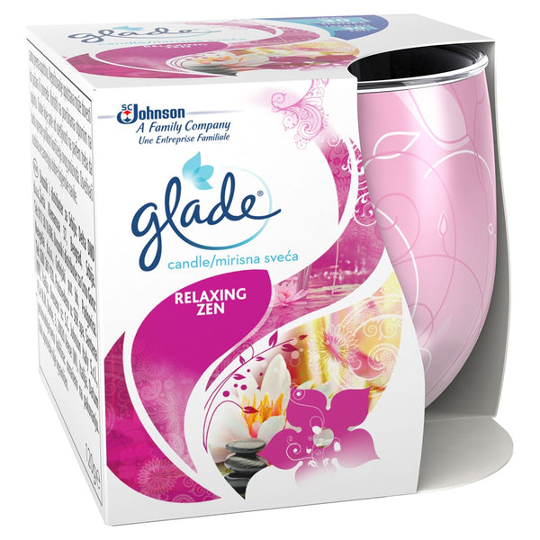 Glade Relaxing Zen Aromatherapy Candle | 120g