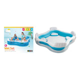 Intex Family Inflatable Swimming Pool with Seats | 229 x 229 x 66cm