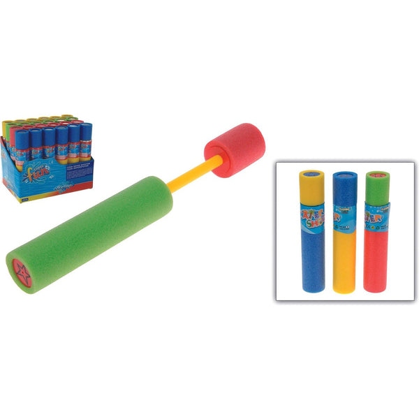 Summer Fun Soft Foam Water Shooter | 26cm, Bright Assorted Colours