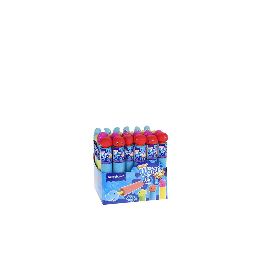 Foam Water Shooter Toy | 31cm, Assorted Animal Designs and Colours