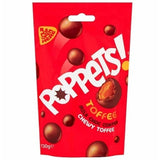 Poppets Toffee Pouch: Milk Chocolate & Chewy Toffee Delight