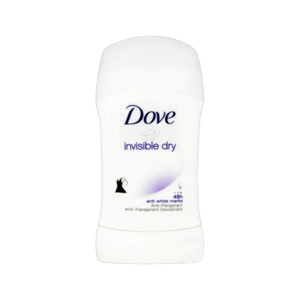 Dove Invisible Dry Antiperspirant Stick | 48-Hour Protection, Anti-White Marks