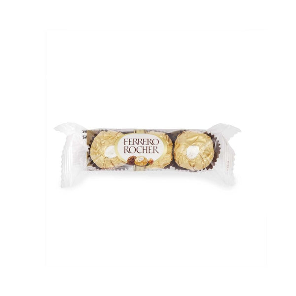 Ferrero Rocher Gold-Foil Wrapped Chocolates Pack of 3 | 37.5g