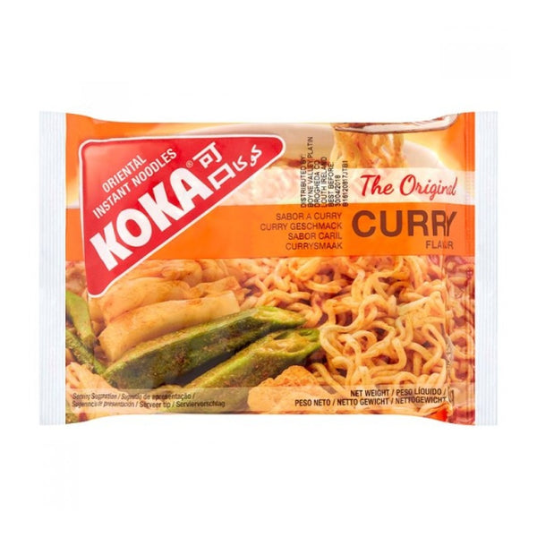 Koka Noodles Original Curry Instant Noodles Sachet - 85g, Single Serve