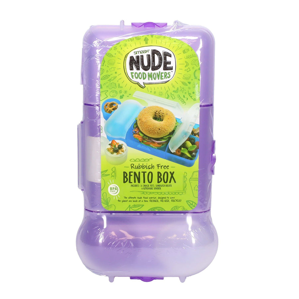 Smash Nude Food Movers Rubbish Free Lunchbox with Fruit Containers | Assorted