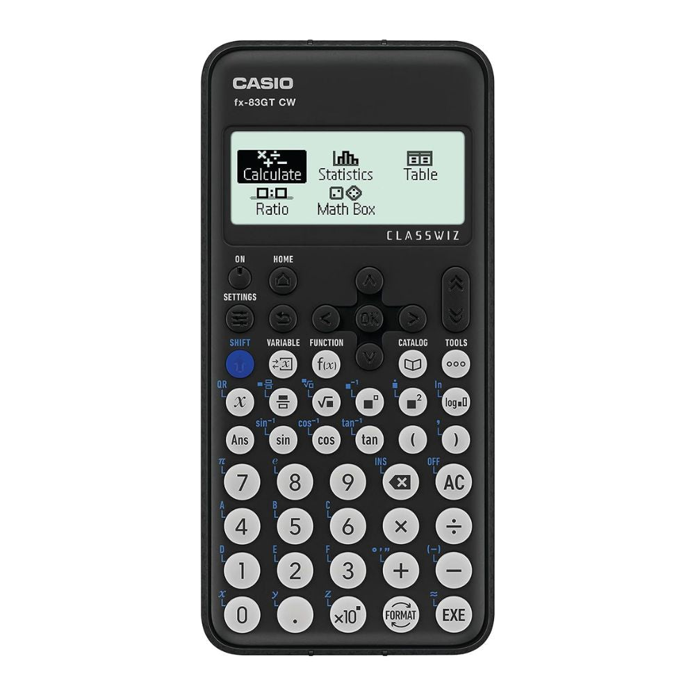 Casio Scientific Calculator Black | FX83GTCW | New Improved Model