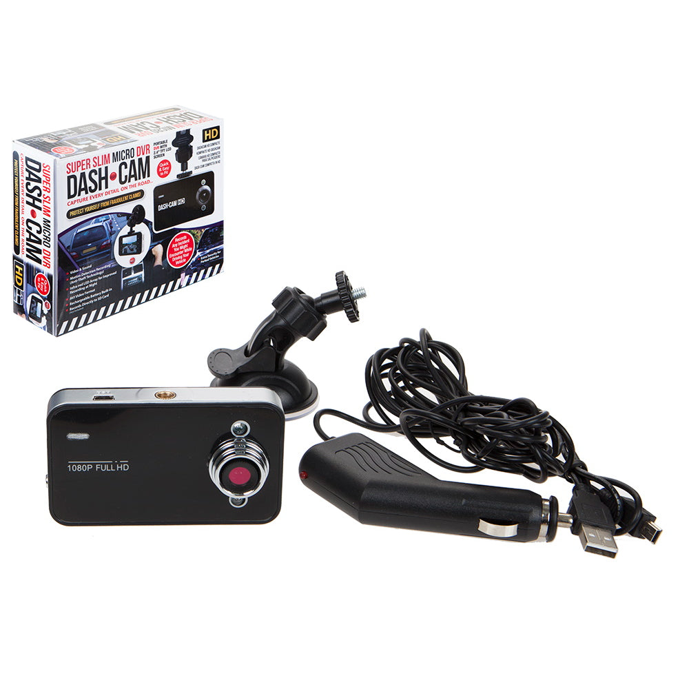 Roots &amp; Shoots Deluxe 1080P Full HD Dash Cam Supercompact