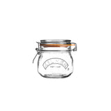 Kilner Clip Top Round Glass Storage Jar | 0.5L, Clear, Airtight Seal