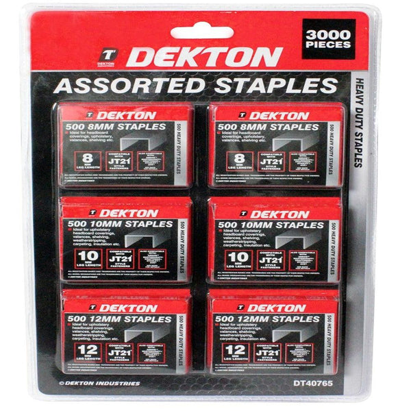 dekton staple assortment  3000 piece