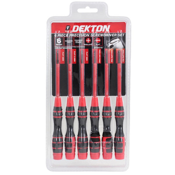 Dekton Precision Screwdriver Set - 6 Piece