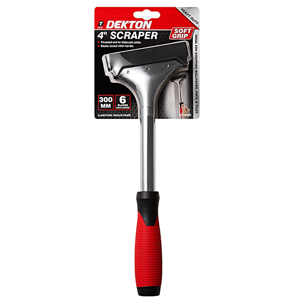 Dekton Soft Grip Heavy Duty Scraper - 4in