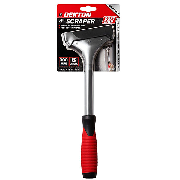 Dekton Soft Grip Heavy Duty Scraper - 4in