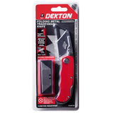 Dekton Folding Metal Tradesman Knife - 5 Blade