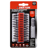Dekton Power Bit Set - 19 Piece Assorted