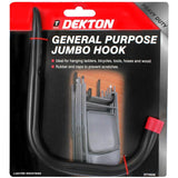 Dekton Heavy-Duty General Purpose Jumbo Hook | 16mm with Rubber End Caps