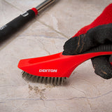 Dekton Soft Grip Stainless Steel Wire Brush