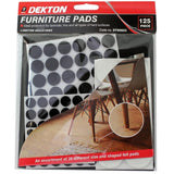 Dekton Furniture Pads - 125 Piece Assortment
