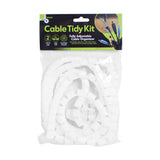 Benross Cable Tidy Kit - White - 2m