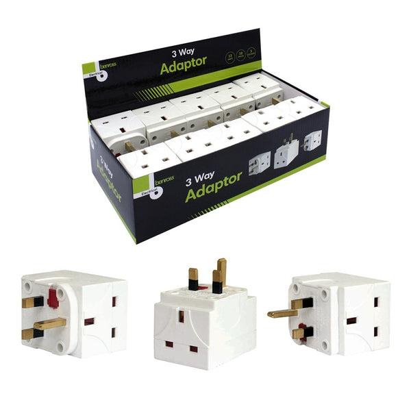 Benross 3 Way Plug Adaptor