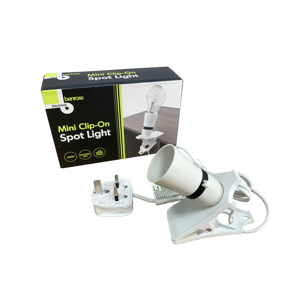 Benross Mini Clip-On Spot Light - 1.8m Cable