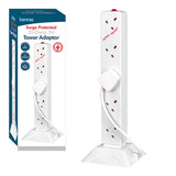 Benross 10-Gang Tower Socket  2m Cable