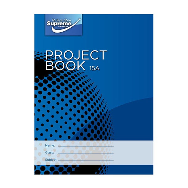 Supreme Modern Design Project Copybook 15A | Blue Cover, Durable Material