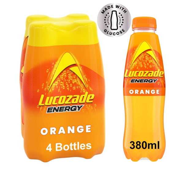 Lucozade Energy Orange Pack of 4