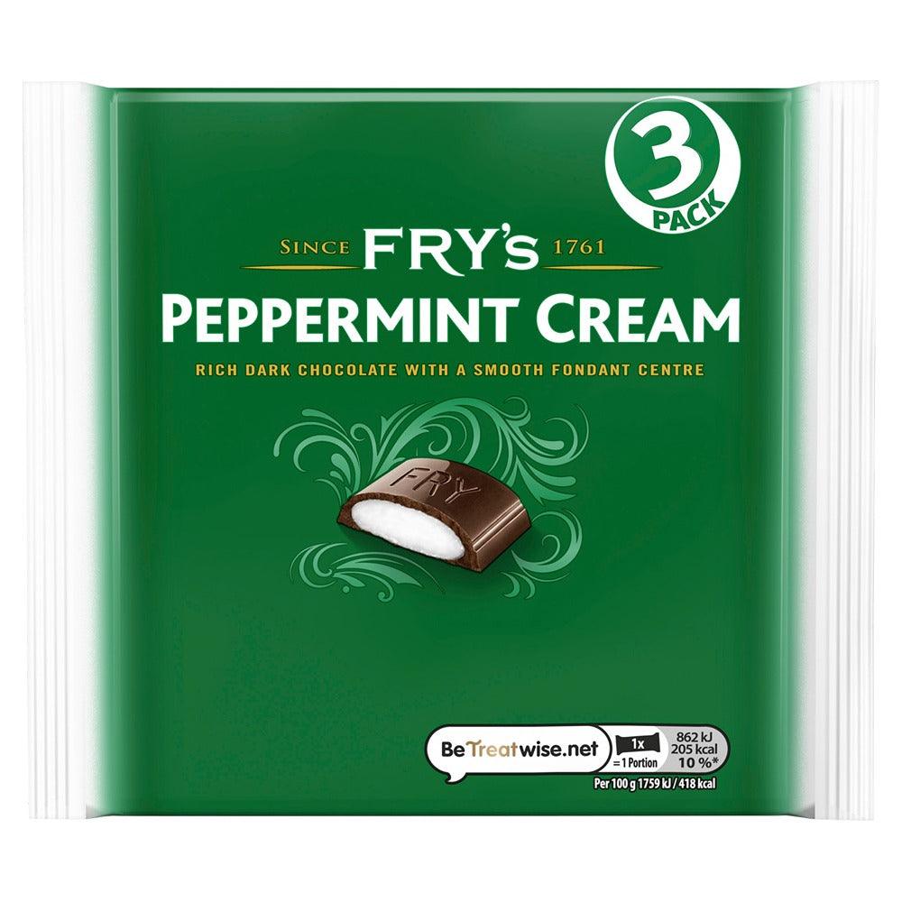 Fry's Peppermint Cream 3Pk - Dark Chocolate & Peppermint Delight
