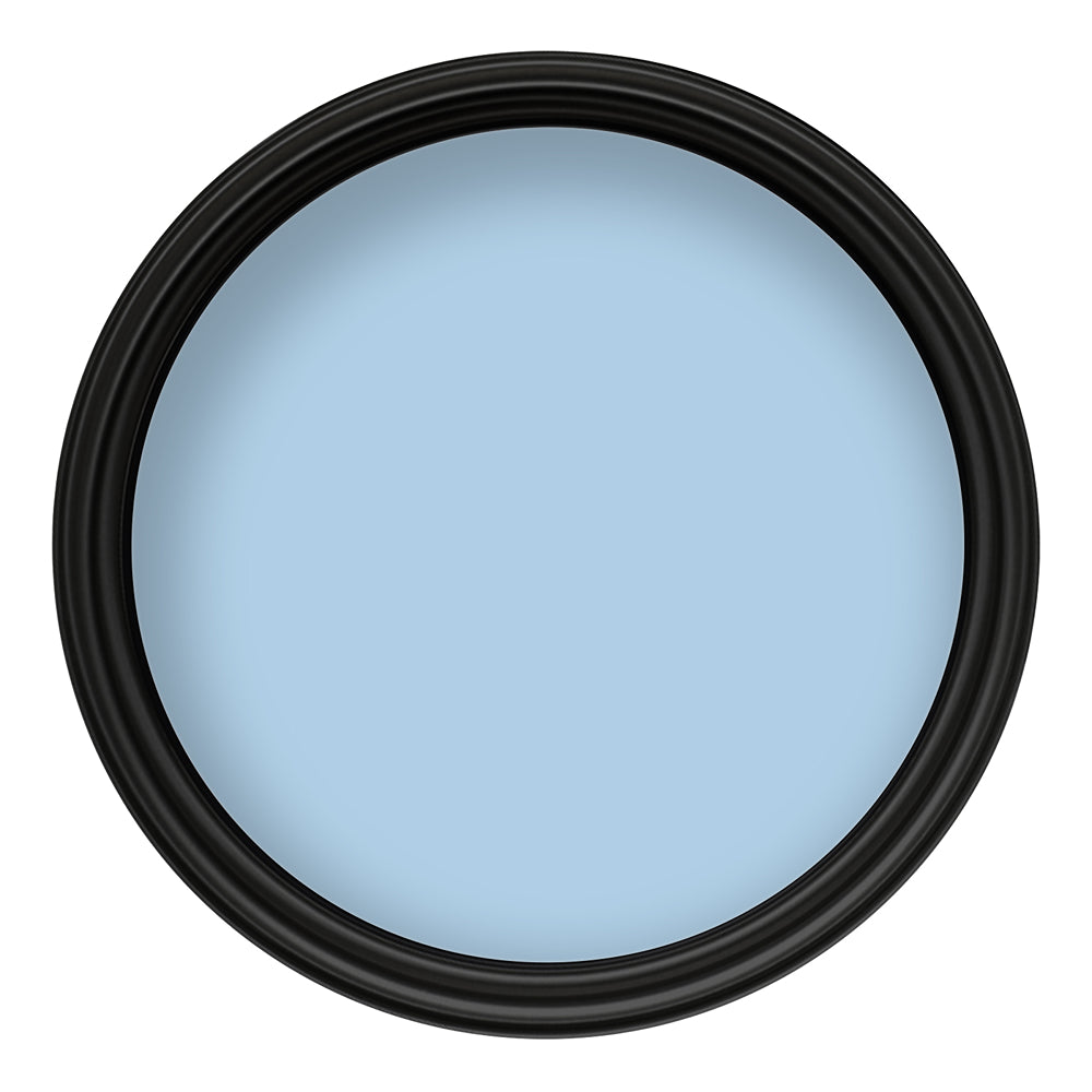 Crown Paint Powder Blue Mid Sheen Wall & Ceiling Paint | 5L, Breatheasy