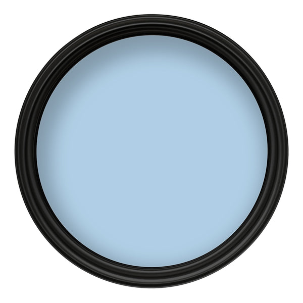 Crown Paint Powder Blue Mid Sheen Wall & Ceiling Paint | 5L, Breatheasy