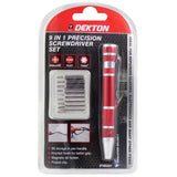 Dekton 9 In 1 Screwdriver Set