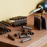 Maxifix Wall Plugs - 8mm Brown Plastic 100 Pack