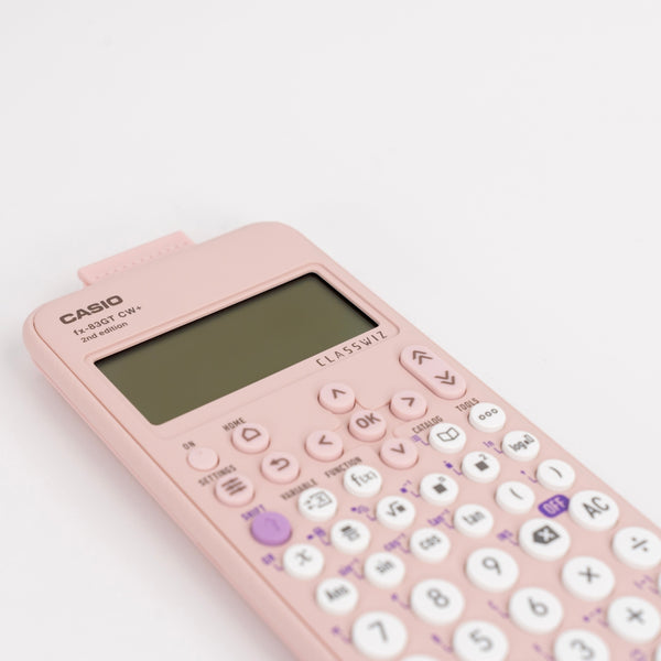 Casio Pink Scientific Calculator - 4 Line Display