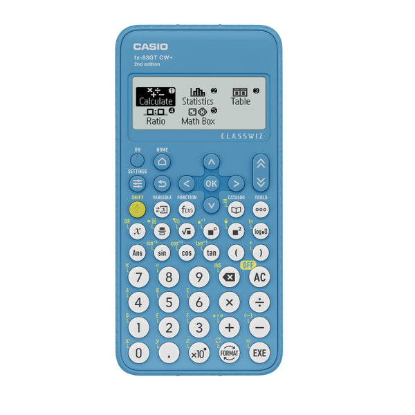Casio Scientific 4 Line Display Calculator Blue FX83GTCW