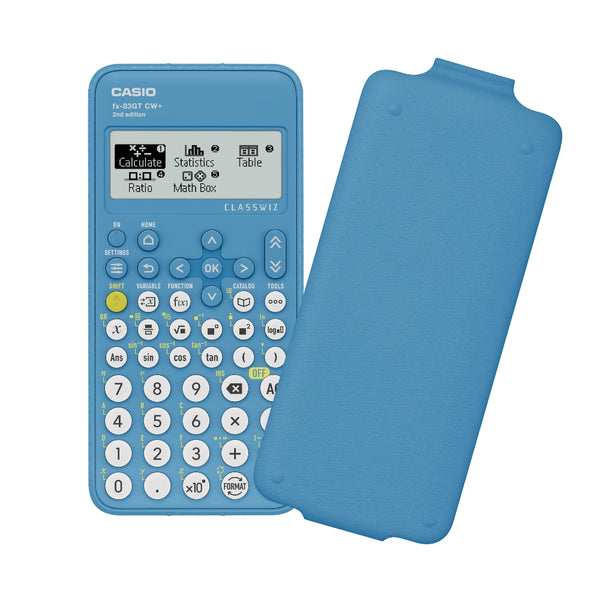 Casio Scientific 4 Line Display Calculator Blue FX83GTCW