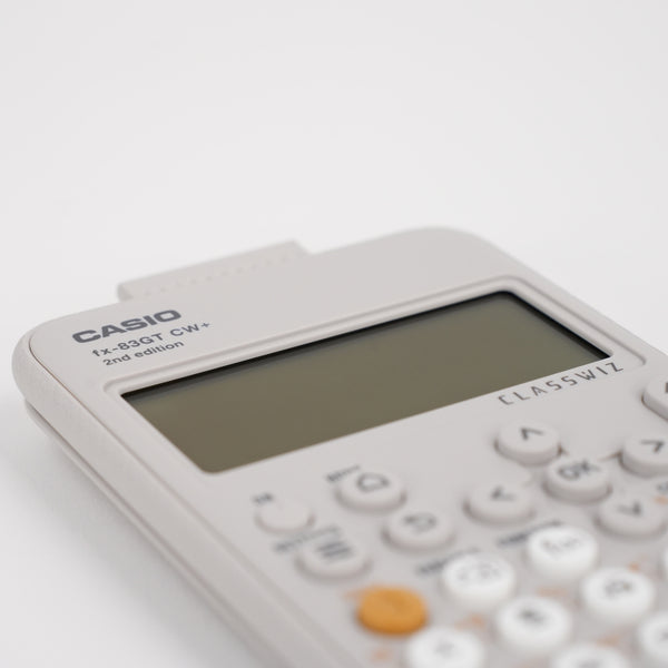 Casio Scientific Calculator 4 Line Display White