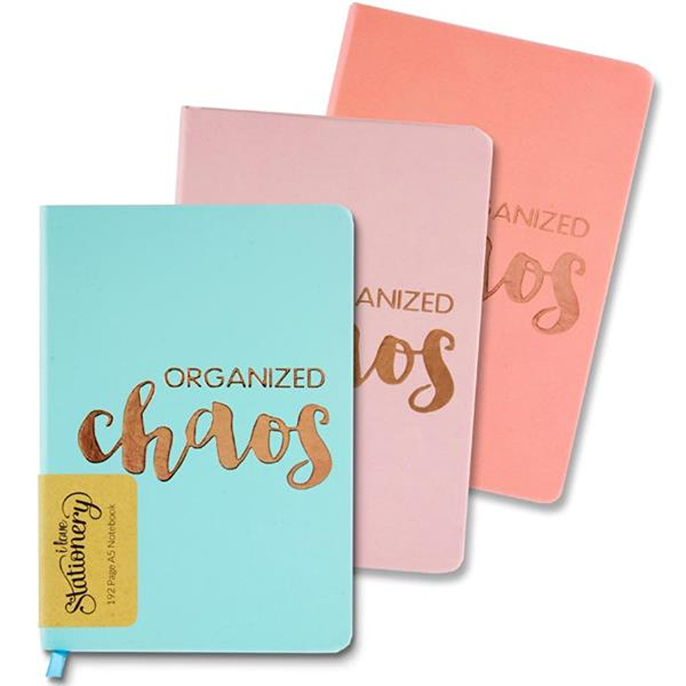 I Love Stationery A5 Organised Chaos Journal Assorted | 192 Page