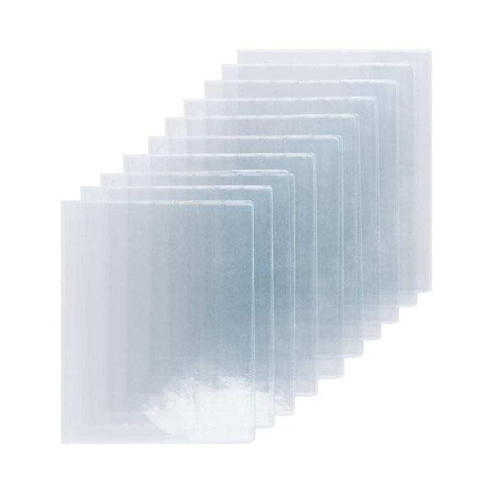 Student Solutions Peel &amp; Seal Transparent Book Covers | 160 x 200mm | Pack of 10