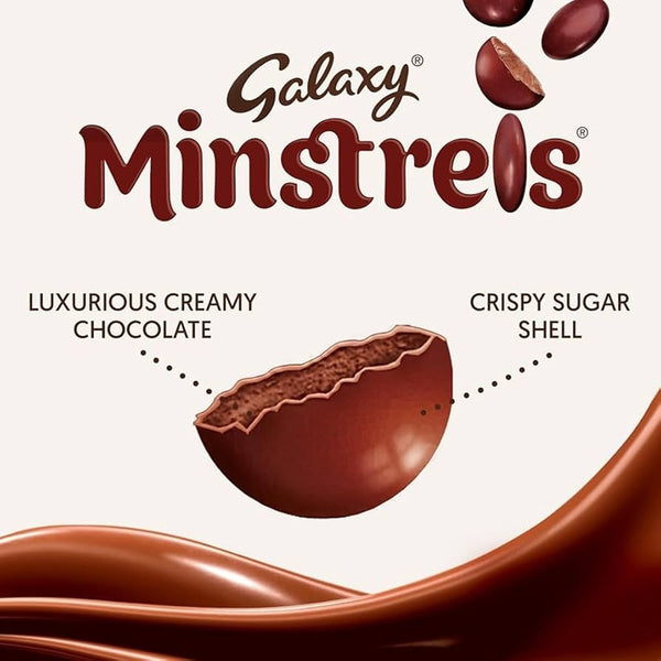 Galaxy Minstrels Chocolate Pouch - 217g