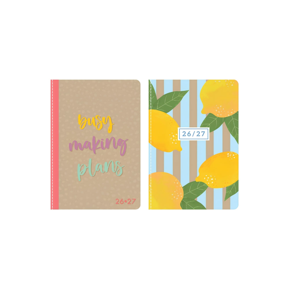 Academic A5 Kraft Week To View Recyclable Diary | A5