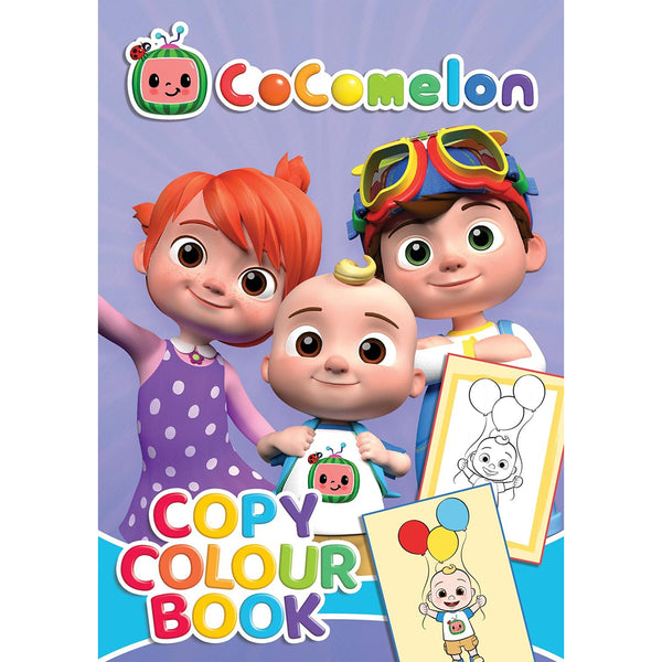 Cocomelon Copy Colour Colouring Book | Copy-and-Colour Pages