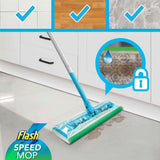 Flash Speed Mop Starter Kit with Wet & Dry Refills | Pack of 8