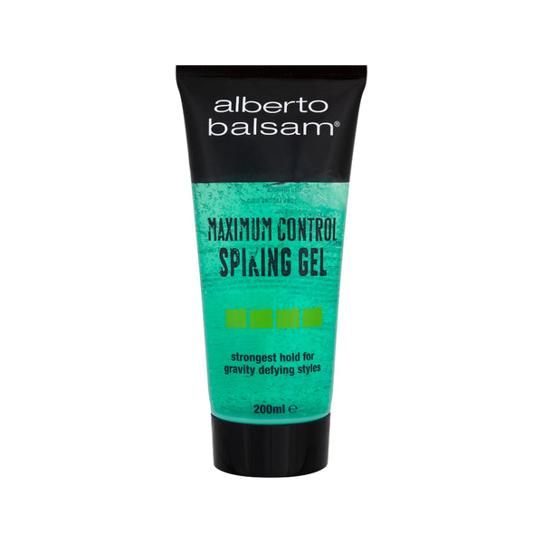 Alberto Maximum Control Spiking Hair Gel | 200ml, Tube, Strong Hold
