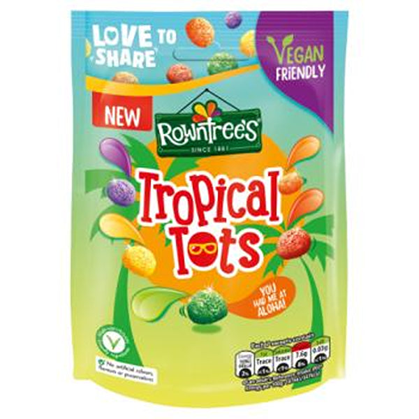 Rowntrees Jelly Tots Tropical Sweets | 140g